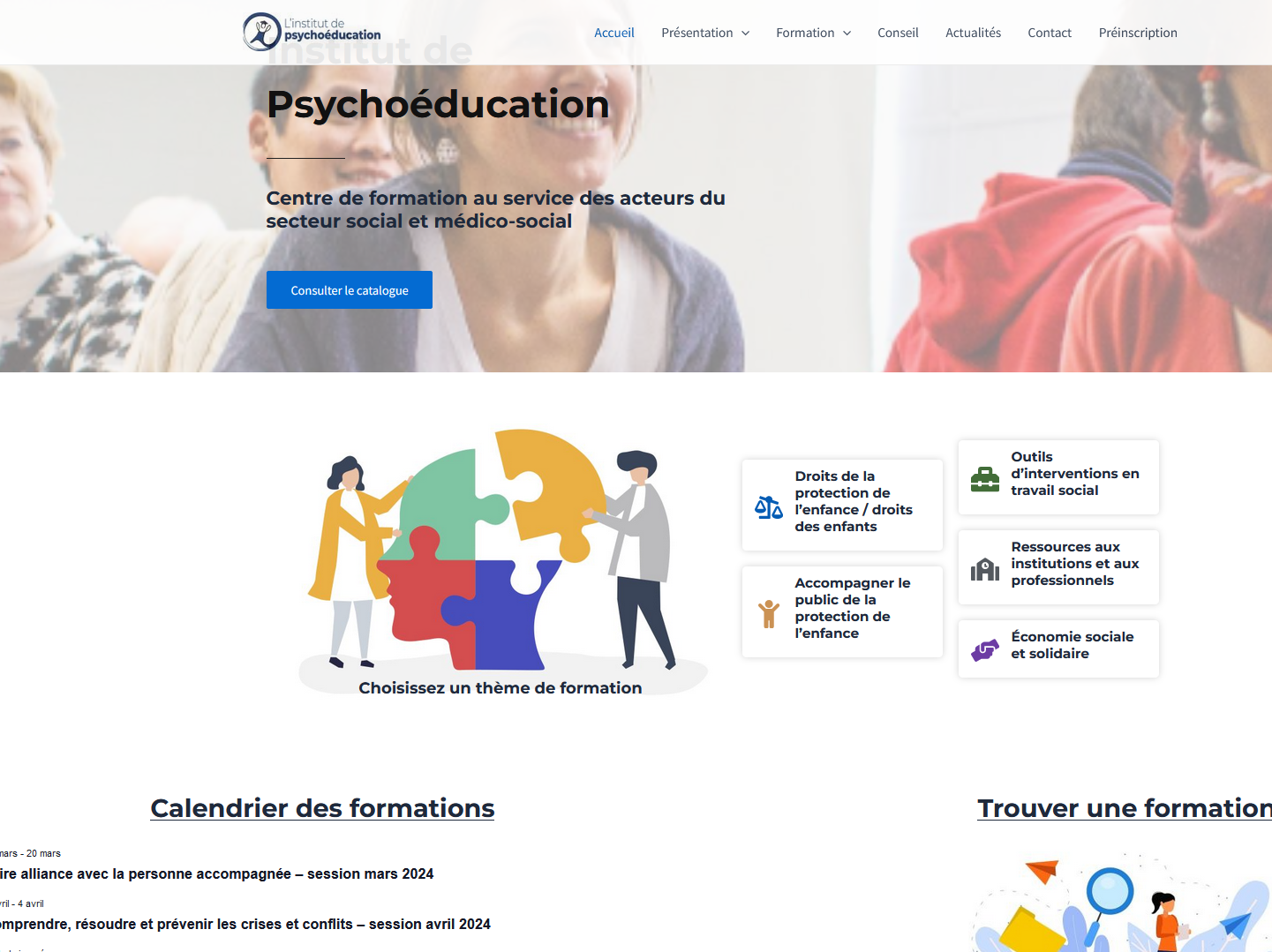 site institut de psychoéducation